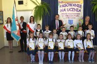 Szkoła Podstawowa w Korczynie. Klasa 1b. Wychowawczyni mgr Wioletta Wenda.
