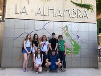 Szkoła Podstawowa w Korczynie - Uczniowie ze szkoły w Korczynie na spotkaniu projektowym w Granadzie - Erasmus+